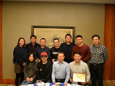 一路同行 共赢2018：壹号娱乐-com - NG大舞台,有梦你就来与江苏发德新年开局深入交流